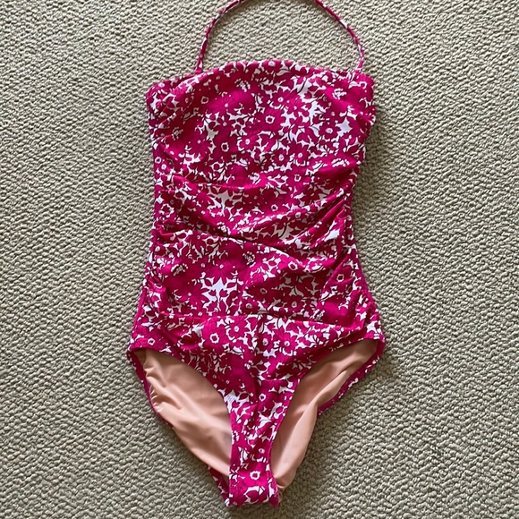 J. Crew Swim J Crew Ruched One Piece Swimsuit Poshmark